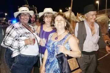 La romería de La Garita estrena circuito con éxito (Foto TA)